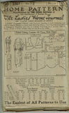 Ladies Home Journal 3307: 1920s Uncut Evening Gown Sz 38B Vintage Sewing Pattern