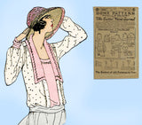 Ladies Home Journal 3352: 1920s Uncut Misses Blouse 36B Vintage Sewing Pattern