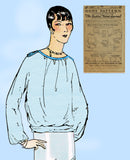 Ladies Home Journal 3407: 1920s Uncut Misses Blouse 36B Vintage Sewing Pattern