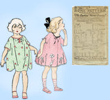 Ladies Home Journal 3591: 1920s Cute Baby Girls Dress Sz2 Vintage Sewing Pattern