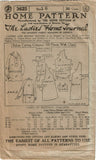 Ladies Home Journal 3625: 1920s Uncut Misses Blouse 34B Vintage Sewing Pattern