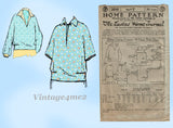 Ladies Home Journal 3646: 1920s Uncut Misses Blouse Vintage Sewing Pattern