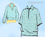 Ladies Home Journal 3646: 1920s Uncut Misses Blouse Vintage Sewing Pattern