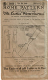 Ladies Home Journal 3669: 1920s Uncut Misses Apron Fits All VTG Sewing Pattern