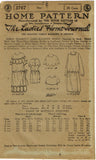 Ladies Home Journal 3767: 1920s Uncut Girls Dress Size 6 Vintage Sewing Pattern