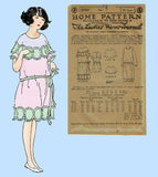 Ladies Home Journal 3767: 1920s Uncut Girls Dress Size 6 Vintage Sewing Pattern