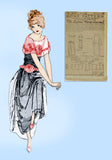 Ladies Home Journal 3779: 1920s Uncut Party Dress Sz 36 B Vintage Sewing Pattern
