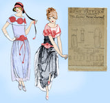 Ladies Home Journal 3779: 1920s Uncut Party Dress Sz 36 B Vintage Sewing Pattern
