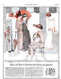 Ladies Home Journal 3809: 1920s Uncut Misses Dress 42 B Vintage Sewing Pattern