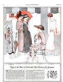 Ladies Home Journal 3831: 1920s Uncut Misses Dress 34 B Vintage Sewing Pattern