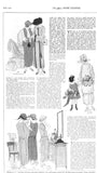 Ladies Home Journal 3879: 1920s Uncut Evening Gown Sz 38B Vintage Sewing Pattern