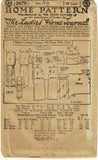 Ladies Home Journal 3879: 1920s Uncut Evening Gown Sz 38B Vintage Sewing Pattern
