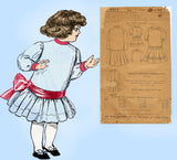 Ladies Home Journal 4217: 1900s Girls French Foundation Dress Sz6 Sewing Pattern