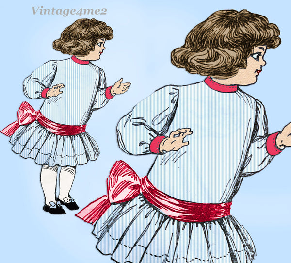 Ladies HomLadies Home Journal 4217: 1900s Girls French Foundation Dress Sz6 Sewing Patterne Journal 4217: 1910s Girls French Foundation Dress Sz6 Sewing Pattern