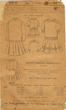 Ladies Home Journal 4217: 1900s Girls French Foundation Dress Sz6 Sewing Pattern