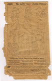 Ladies Home Journal 4828: 1910s Edwardian Dress Sz 34 B Vintage Sewing Pattern - Vintage4me2