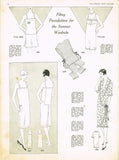 1920s Vintage Ladies Home Journal Sewing Pattern 4868 Uncut Misses Chemise 34 B