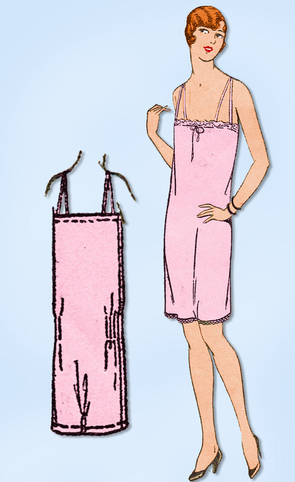 1920s Vintage Ladies Home Journal Sewing Pattern 4868 Uncut Misses Chemise 34 B