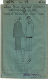 1920s VTG Ladies Home Journal Sewing Pattern 4979 FF Flapper Dress w Cape Back - Vintage4me2