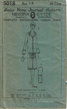 1920s Vintage Ladies Home Journal Sewing Pattern 5018 Uncut Flapper Dress Sz 34B - Vintage4me2