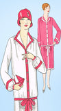 1920s Vintage Ladies Home Journal Sewing Pattern 5018 Uncut Flapper Dress Sz 36B - Vintage4me2