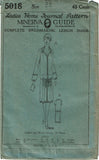 1920s Vintage Ladies Home Journal Sewing Pattern 5018 Uncut Flapper Dress Sz 36B - Vintage4me2