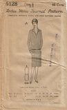 1920s VTG Ladies Home Journal Sewing Pattern 5128 Uncut Misses Flapper Dress 34B