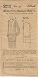 1920s VTG Ladies Home Journal Sewing Pattern 5298 FF Flapper Cocktail Dress 38B