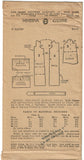 1920s VTG Ladies Home Journal Sewing Pattern 5392 FF Flapper Cocktail Dress 34 B