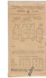 1920s Ladies Home Journal Sewing Pattern 5404 FF Plus Size Flapper Blouse Sz 40B