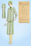 1920s VTG Ladies Home Journal Sewing Pattern 5601 Uncut Misses Flapper Dress 34B -Vintage4me2
