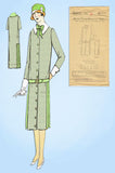 1920s Ladies Home Journal Sewing Pattern 5601 Uncut Misses Flapper Dress Sz 38 B -Vintage4me2