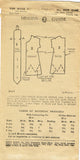 1920s Vintage Ladies Home Journal Pattern 5664 Toddler Girls Zig Zag Dress Sz 4