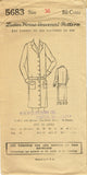 1920s VTG Ladies Home Journal Sewing Pattern 5683 Uncut Misses Flapper Dress 36B -Vintage4me2
