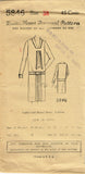 1920s VTG Ladies Home Journal Sewing Pattern 5846 Uncut Flapper Dress Sz 38 Bust - Vintage4me2