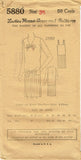 1920s VTG Ladies Home Journal Sewing Pattern 5880 Uncut Misses Flapper Dress 38B -Vintage4me2