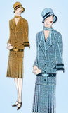 1920s VTG Ladies Home Journal Sewing Pattern 5950 Uncut Ladies Flapper Dress 38B