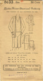 1920s Ladies Home Journal Sewing Pattern 6133 Plus Size Flapper 3 Pc Suit Sz 40B - Vintage4me2