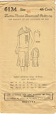 1920s VTG Ladies Home Journal Sewing Pattern 6134 Uncut Flapper Dress Sz 40 Bust - Vintage4me2