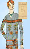 1920s VTG Ladies Home Journal Sewing Pattern 6142 Uncut Flapper Dress Sz 36 Bust - Vintage4me2