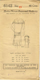 1920s VTG Ladies Home Journal Sewing Pattern 6142 Uncut Flapper Dress Sz 36 Bust - Vintage4me2