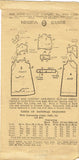 1920s Vintage Ladies Home Journal Sewing Pattern 6181 Uncut Girls Flapper Dress