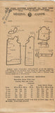 1920s VTG Ladies Home Journal Sewing Pattern 6229 FF Girls Flapper Dress Sz 10