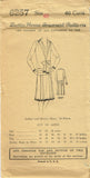 1920s Ladies Home Journal Sewing Pattern 6257 Uncut Plus Size Flapper Dress 40 B - Vintage4me2