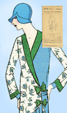 1920s Ladies Home Journal Sewing Pattern 6259 Uncut Plus Size Flapper Dress 38 B - Vintage4me2