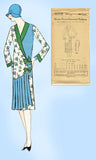 1920s Ladies Home Journal Sewing Pattern 6259 Uncut Plus Size Flapper Dress 40 B - Vintage4me2