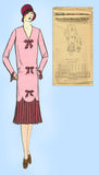 1920s VTG Ladies Home Journal Sewing Pattern 6278 Uncut Flapper Dress Sz 38 Bust - Vintage4me2