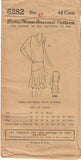 1920s VTG Ladies Home Journal Sewing Pattern 6282 FF Flapper Cocktail Dress 42B