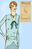 1920s VTG Ladies Home Journal Sewing Pattern 6288 Uncut Flapper Dress Sz 38 Bust - Vintage4me2
