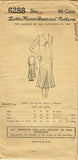 1920s VTG Ladies Home Journal Sewing Pattern 6288 Uncut Flapper Dress Sz 38 Bust - Vintage4me2